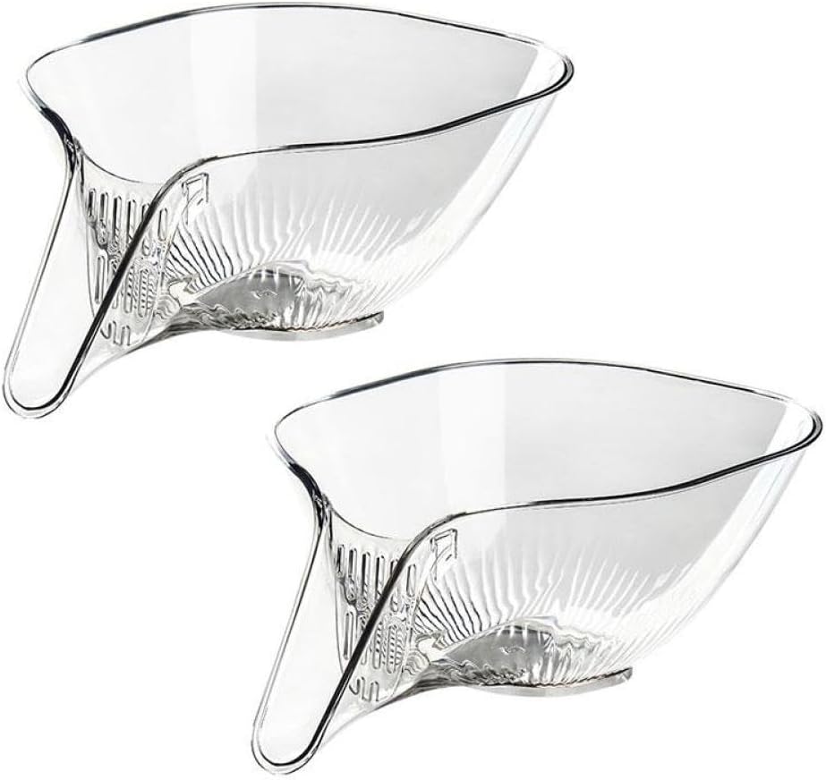 2PCS Multi-Functional Drain Basket: Streamline Kitchen Cleanup!