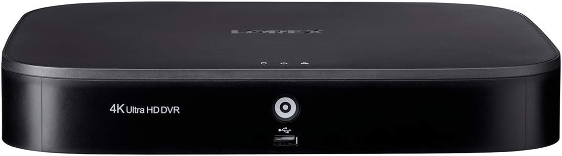Lorex D841A82B 8 Channel 4K HD Security System with Voice Control