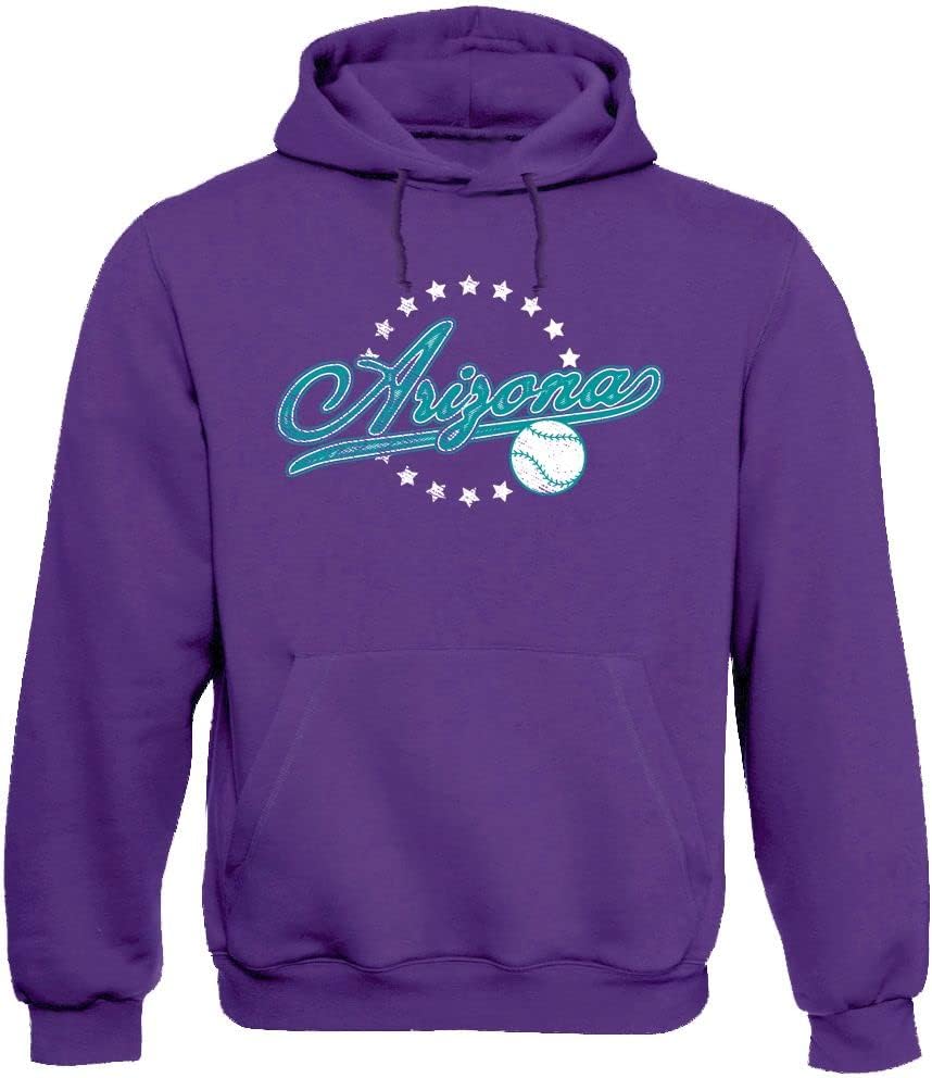 Xtreme Apparrel Team Vintage Style Men's Hoodie for Baseball Fans