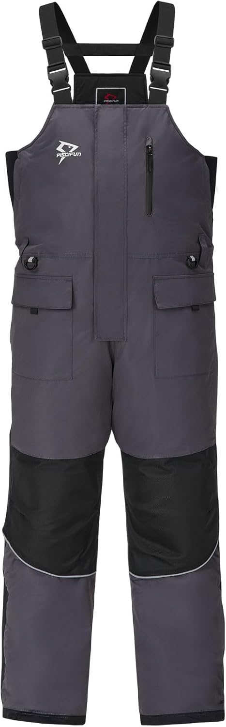 Piscifun Ice Fishing Bibs with Floating Technology for Comfort