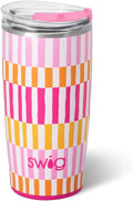 22oz Insulated Tumbler Sherbet Stripe - Travel Coffee Mug