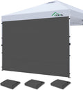 Canopy Sidewalls for 10x10 Pop Up Canopy - Waterproof Dusk Gray