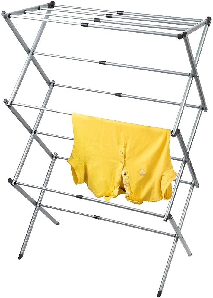 Artmoon Gobi Foldable Laundry Rack | Portable Rustproof Steel | Extendable 17.3''-29.5''