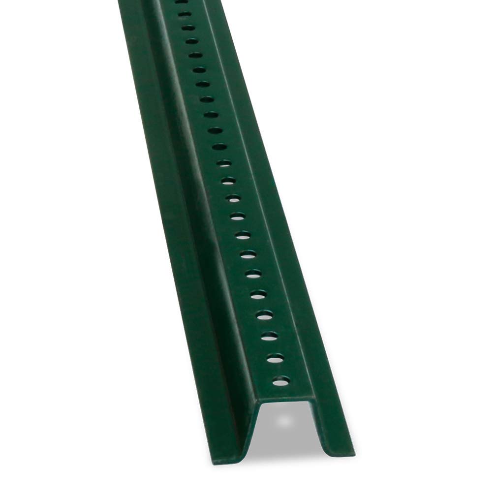 SmartSign U-Channel Sign Post - Heavy Weight 8ft Tall Steel Post