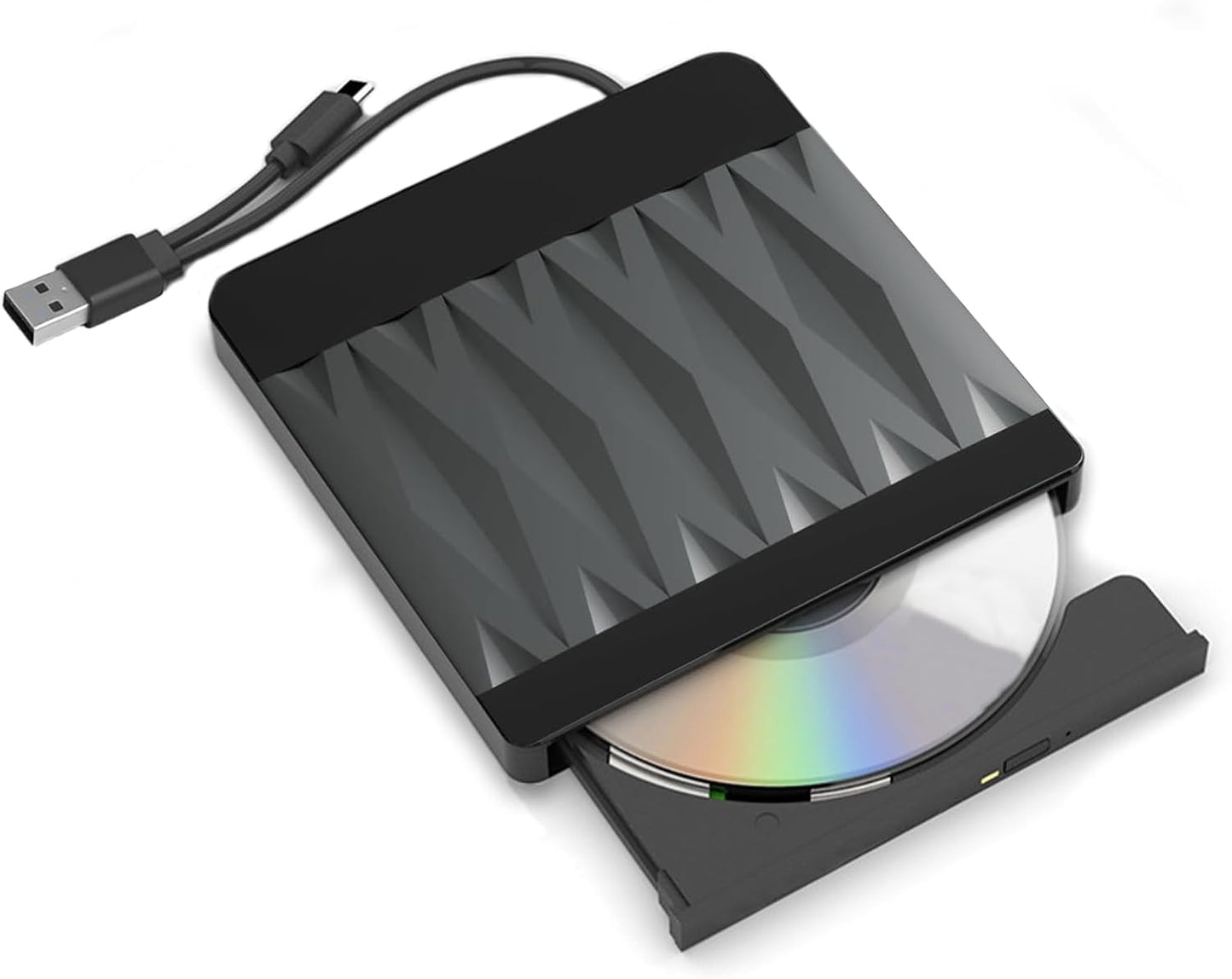 Portable USB 3.0 CD/DVD Drive - Slim & Compatible