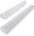 2-Pack Premium Foam Bed Bumpers for Toddler - Non-Slip, Machine