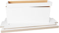 Max Protection Comic Book Storage Box - 6 Count Long Boxes for Comics