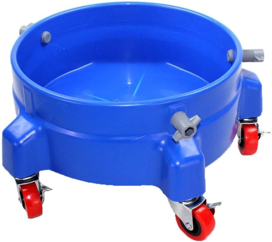 Heavy Duty Car Wash Bucket Dolly with 360 Swivel Casters