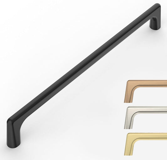 10 Pack Matte Black Cabinet Pulls for Kitchen and Home Use