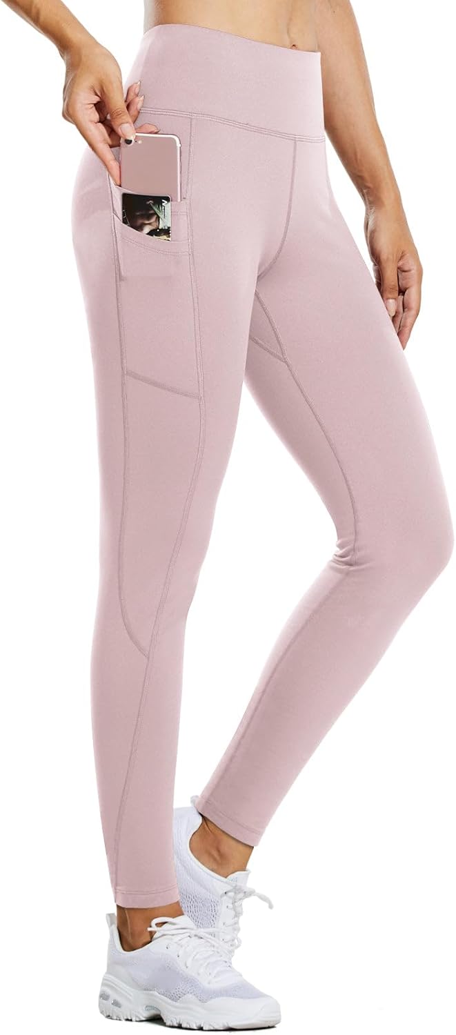 Fleece Lined Leggings for Women - Warm Water Resistant Tights