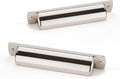 3-3/4ft Drawer Pulls Polished Nickel 10 Pack - Solid Cabinet Cup Pulls