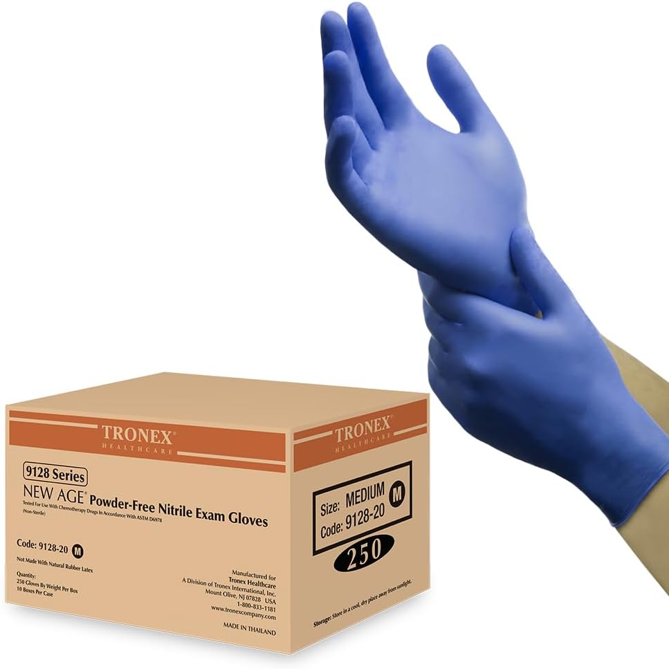 TRONEX Chemo-Rated Nitrile Exam Gloves for Medical Use
