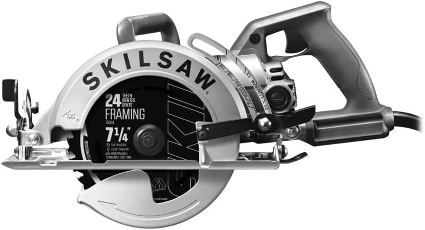 SKIL 7-1/4 Worm Drive Circular Saw for Precision Cutting