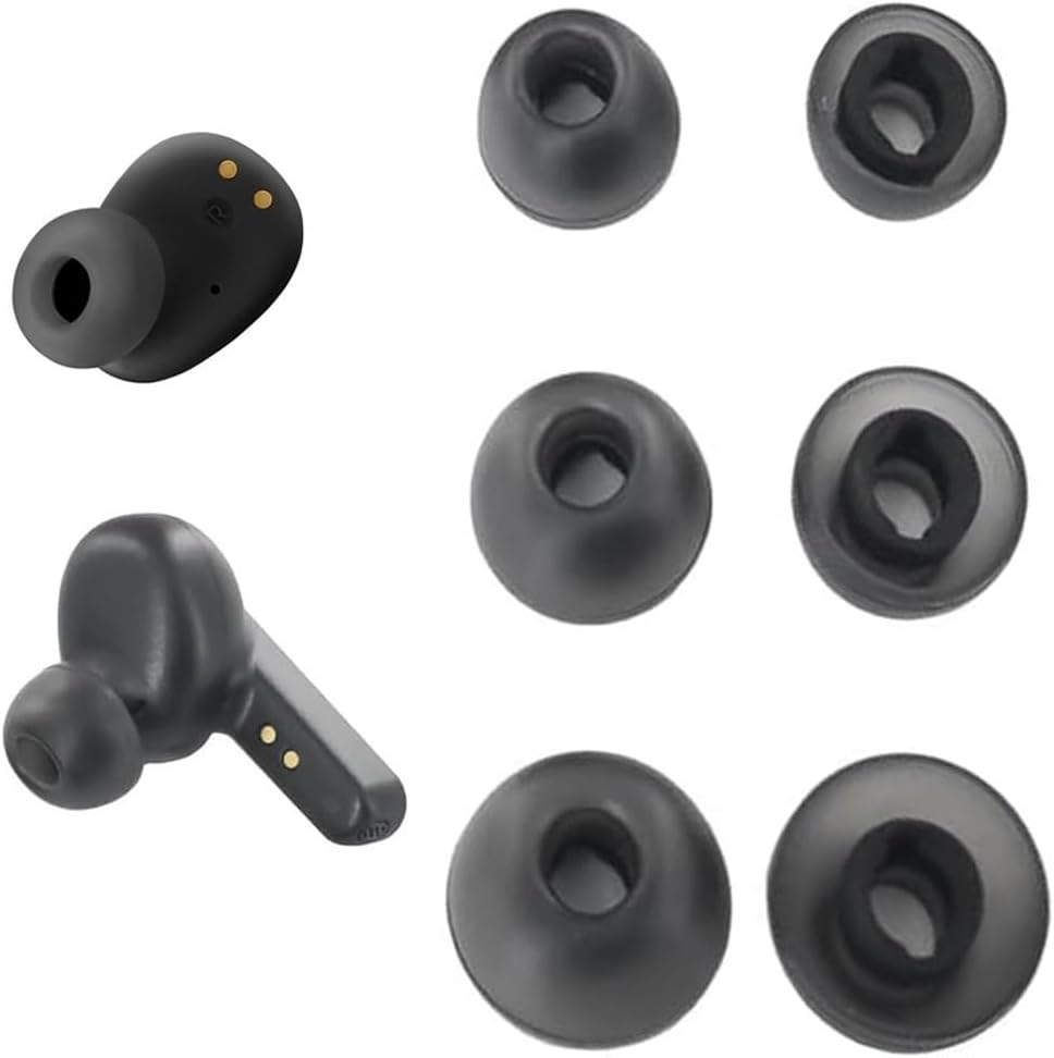 JNSA Silicone Ear Tips 3 Pairs - Perfect Fit & Case Friendly