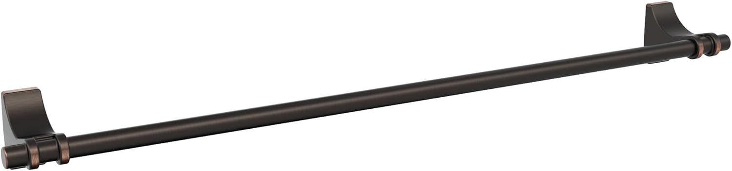 Amerock BH36054ORB Oil Rubbed Bronze Towel Bar for Bathrooms