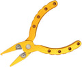 CRAZY SHARK Mini Aluminum Flying Fishing Pliers 4.5in - Compact Tool