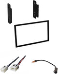 Double Din Car Stereo Kit, Wire Harness & Antenna Adapter - Nissan Fit