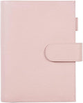 Moterm Leather Cover for Stalogy B6 - Pebbled Dusty Rose with Pockets