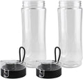 Replacement Parts 2 pack 20oz Sports Bottle with Spill-Proof Lid