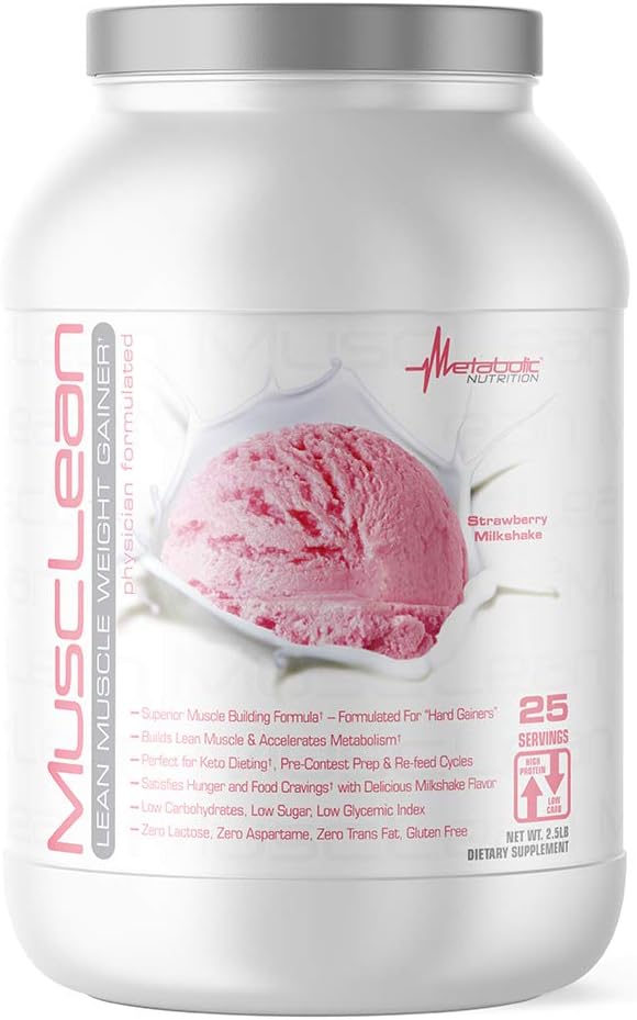 MuscLean High Protein Meal Replacement for Keto Diet Lovers
