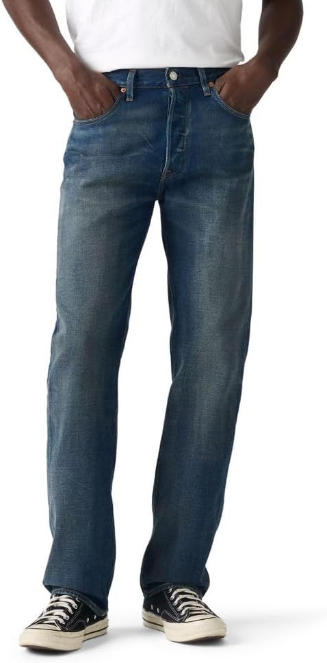 Levi's Men's 501 Original Fit Jeans - Classic Straight Leg Style
