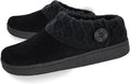 Clarks Women's Knit Scuff Slippers - Warm Faux Fur Lined