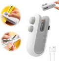 Mini Bag Sealer 2-in-1 USB Rechargeable Heat Seal Tool - Portable