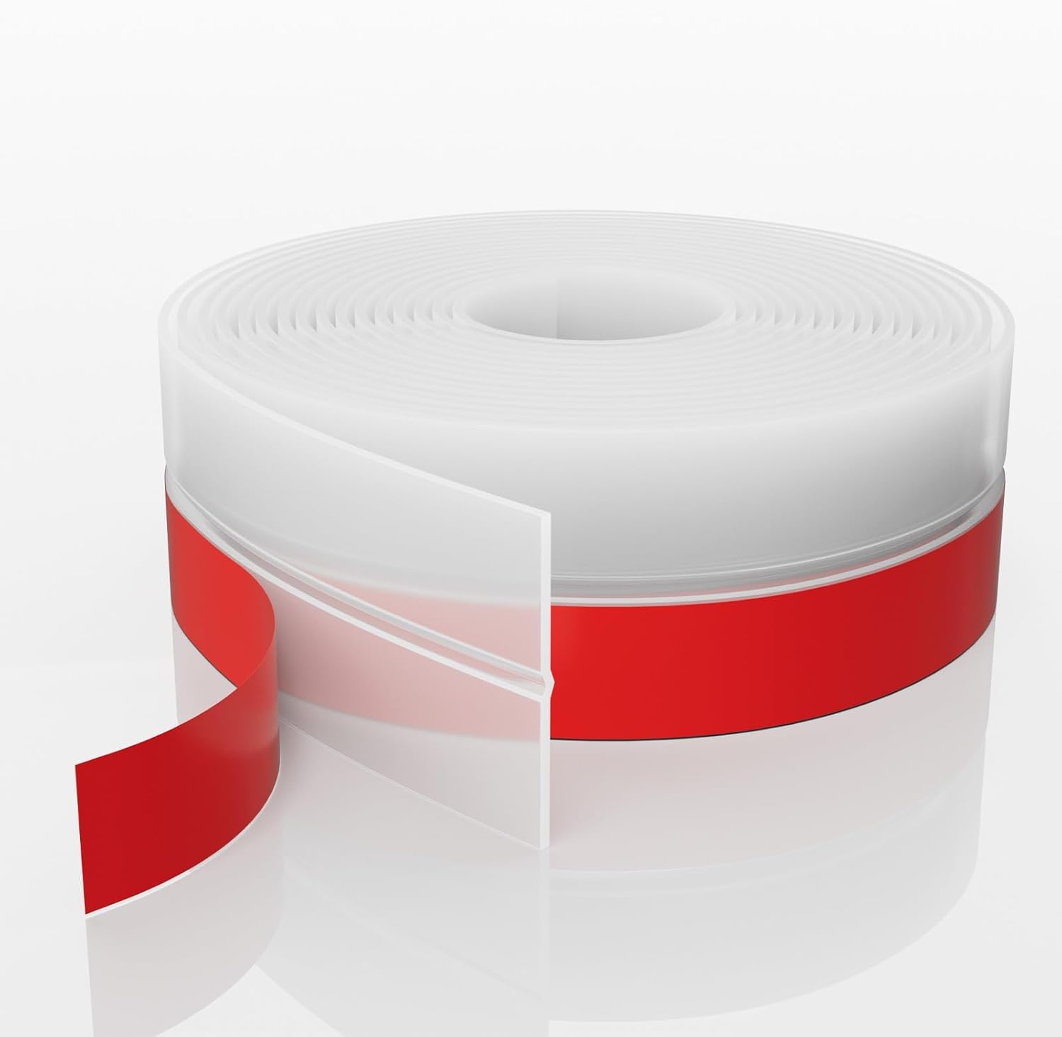 20ft Silicone Door Seal Strip - Weatherproof Sealant