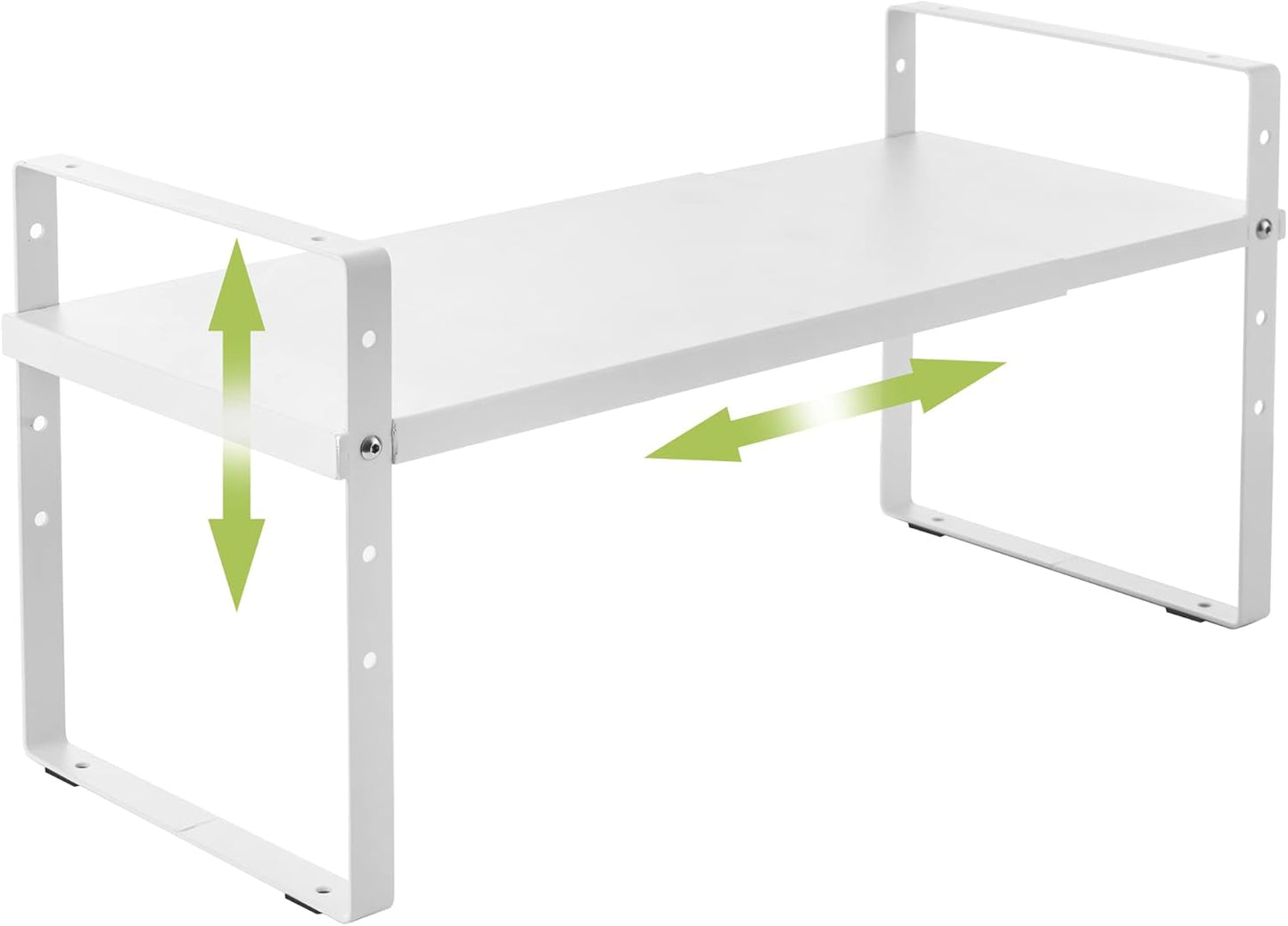Adjustable Kitchen Shelf Organizer, Space-Saving Rack - Across-Star
