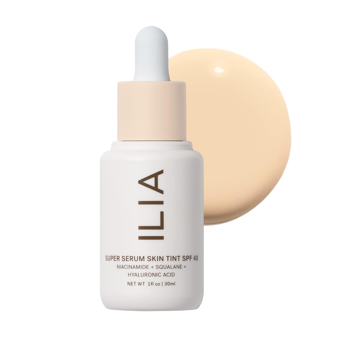 ILIA Super Serum Skin Tint SPF 40 for Hydration and Protection