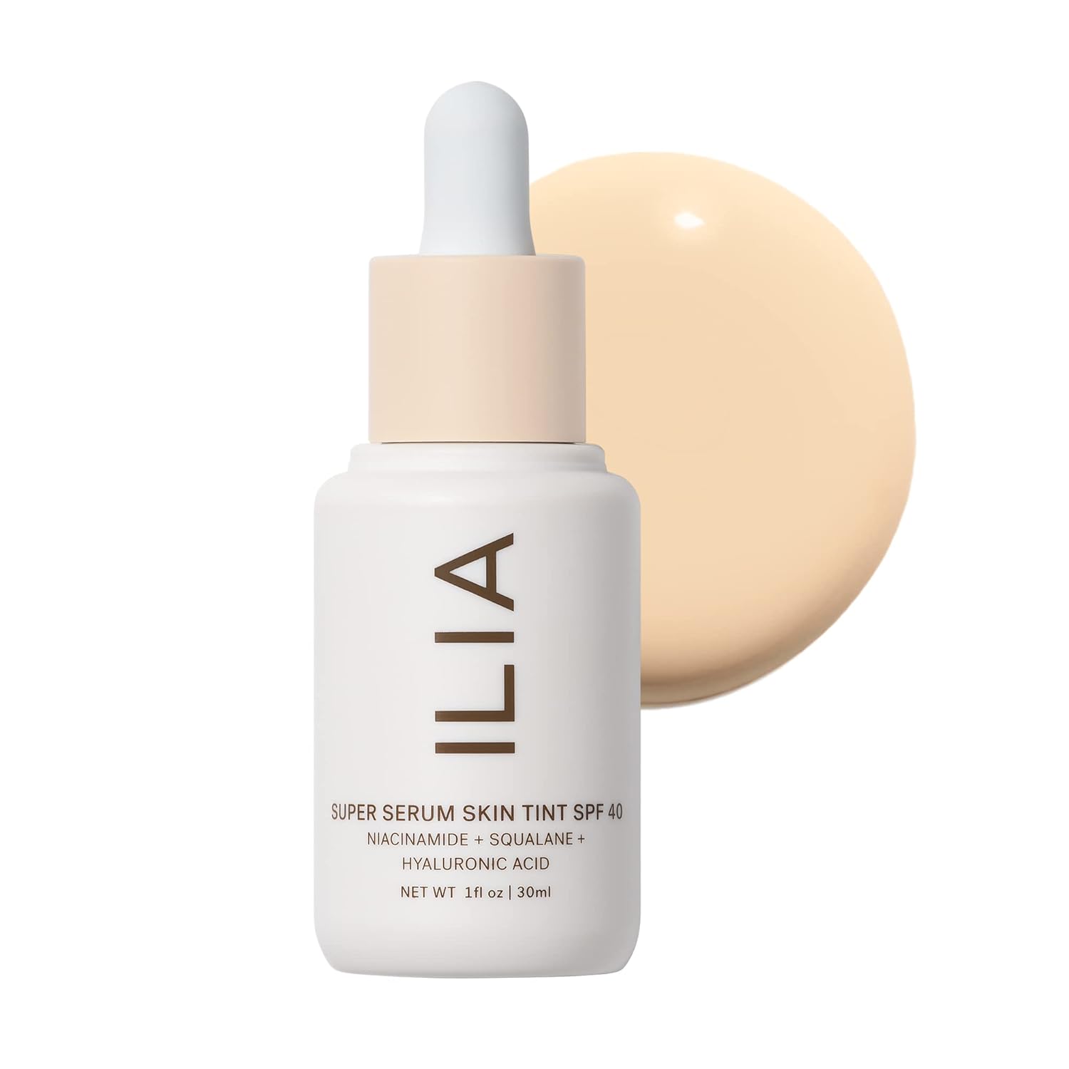 ILIA Super Serum Skin Tint SPF 40 for Hydration and Protection