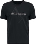 Armani Exchange Mens Crew Neck Logo Tee T Shirt - Soft, Great Fit