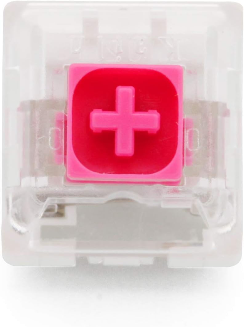 Kailh Box Pink Switches for Mechanical Keyboards - Clicky Feel