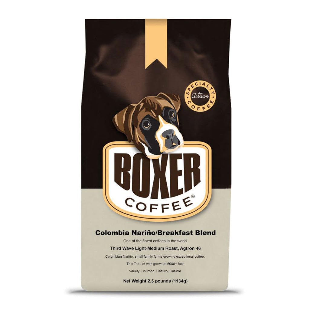 Colombian Nario Breakfast Blend 2.5 LB Whole Bean