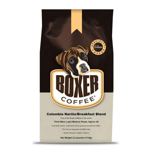 Colombian Nario Breakfast Blend 2.5 LB Whole Bean