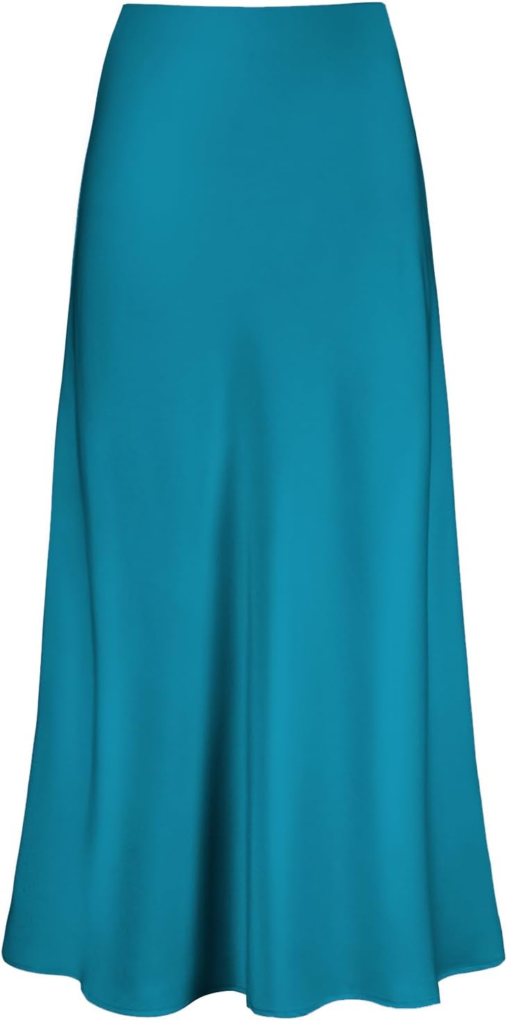 Women's Satin High Waisted Maxi Skirts for Every Occasion