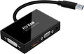 USB 3.0 to HDMI-DVI-VGA Adapter for Dual Monitor Setup