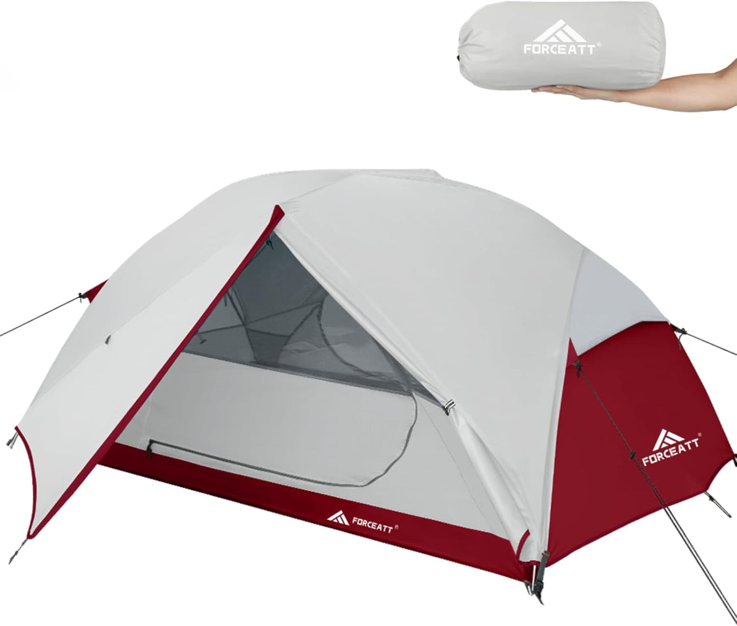 Forceatt Waterproof Tent for 2 and 3 Person Camping Adventures