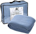 100% Combed Cotton California King Blanket - Soft All Season