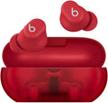 Beats Solo Buds - 18-Hour Battery Life in Transparent Red