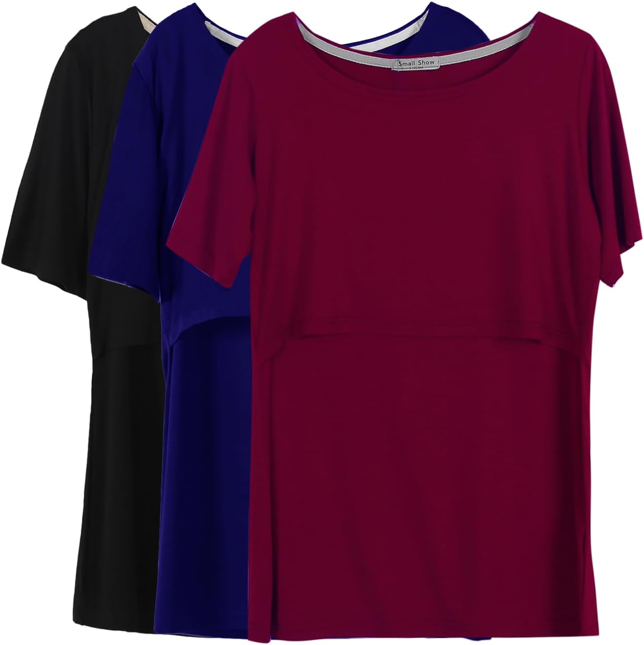 Smallshow Women's Maternity Nursing Tops for Comfortable Breastfeeding