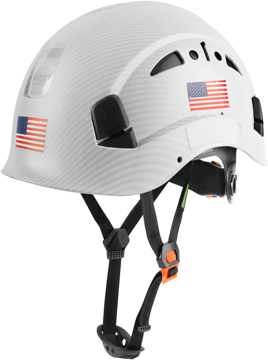 GREEN DEVIL Adjustable Lightweight Vented Hard Hat for Safety