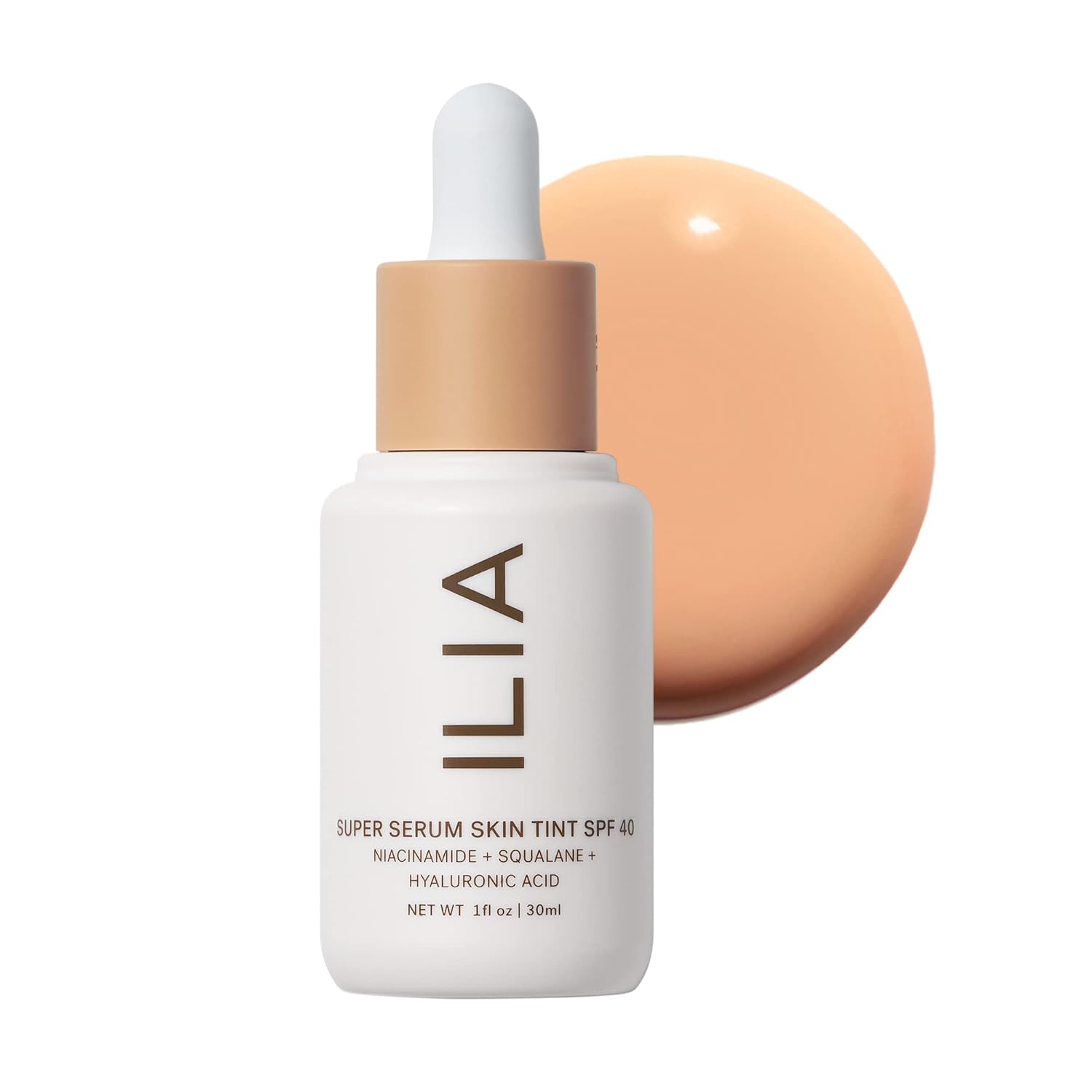 ILIA Super Serum Skin Tint SPF 40 for Hydration and Protection