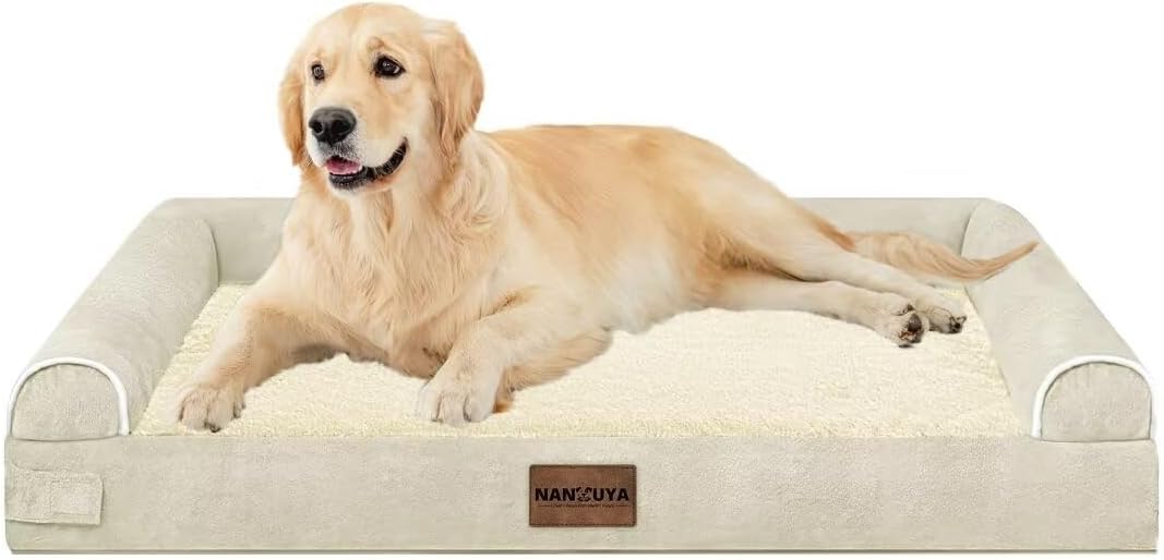 Large Dog Bed Orthopedic Washable for Comfort and Support