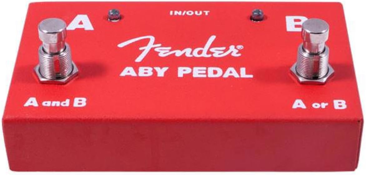 Fender ABY Pedal Footswitch for Versatile Guitar Switching
