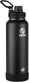 Takeya Actives Water Bottle with Spout Lid - 40 oz Onyx