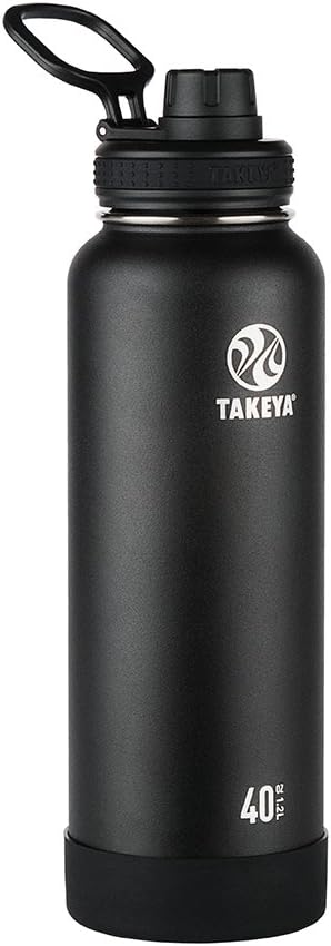 Takeya Actives Insulated Water Bottle with Spout Lid - 40 oz
