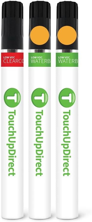 TouchUpDirect Cyber Orange Metallic Tricoat Car Paint Repair Kit