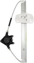 TRQ Rear Right Window Regulator Passenger Side Compatible