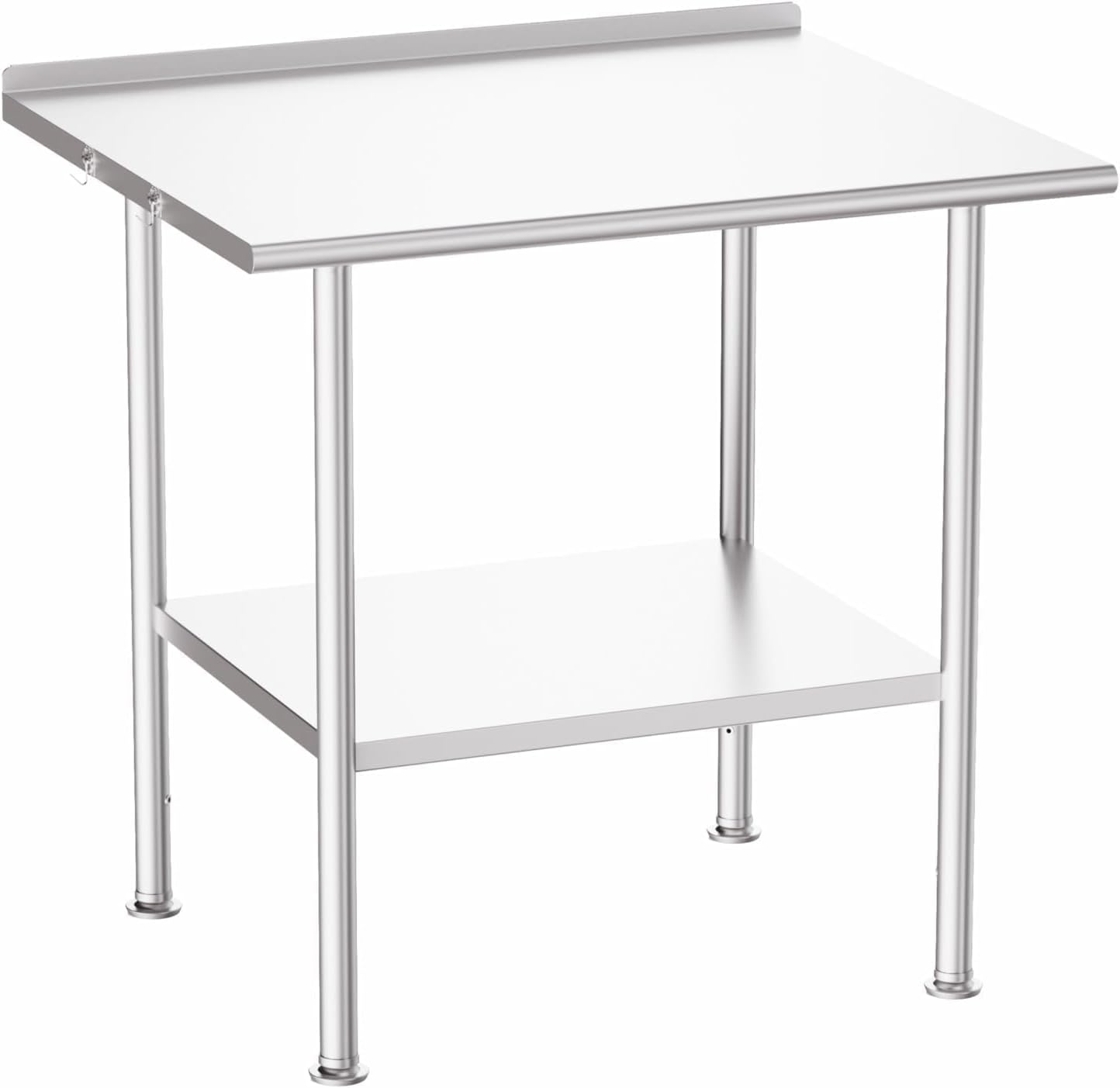 All-Stainless Steel Prep Table for Kitchens and Outdoor Use
